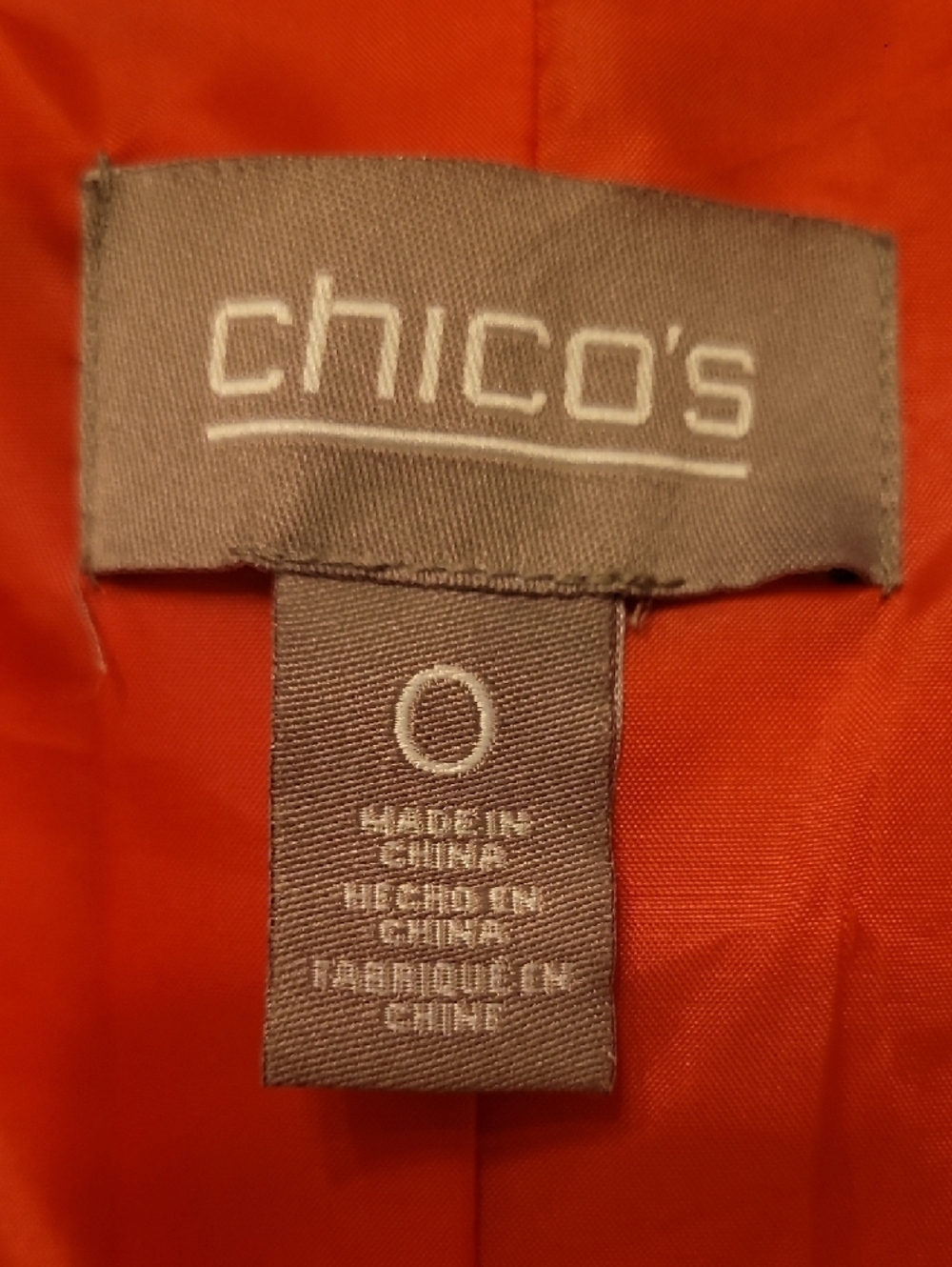 Chico's Quilted Lightweight Zip Jacket - Picture 2 of 6